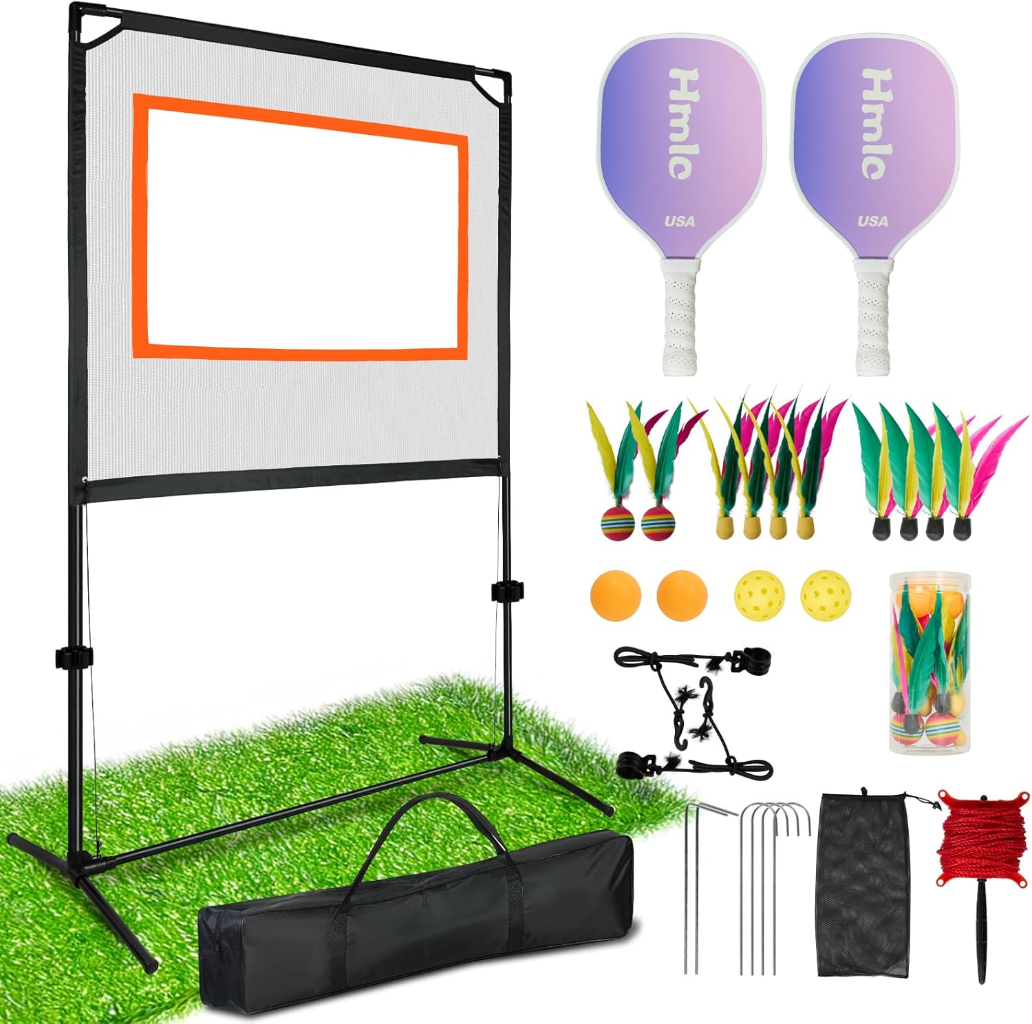 Portable Paddle Game Set for Indoor & Outdoor Family Fun
