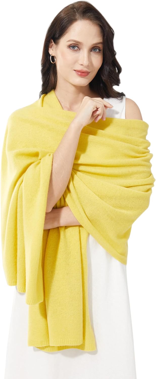 Soft Cashmere Blend Wrap Chic Scarf Stole for Women Travel