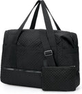 Large Gym Bag with Yoga Mat Buckle - Carry On Weekender