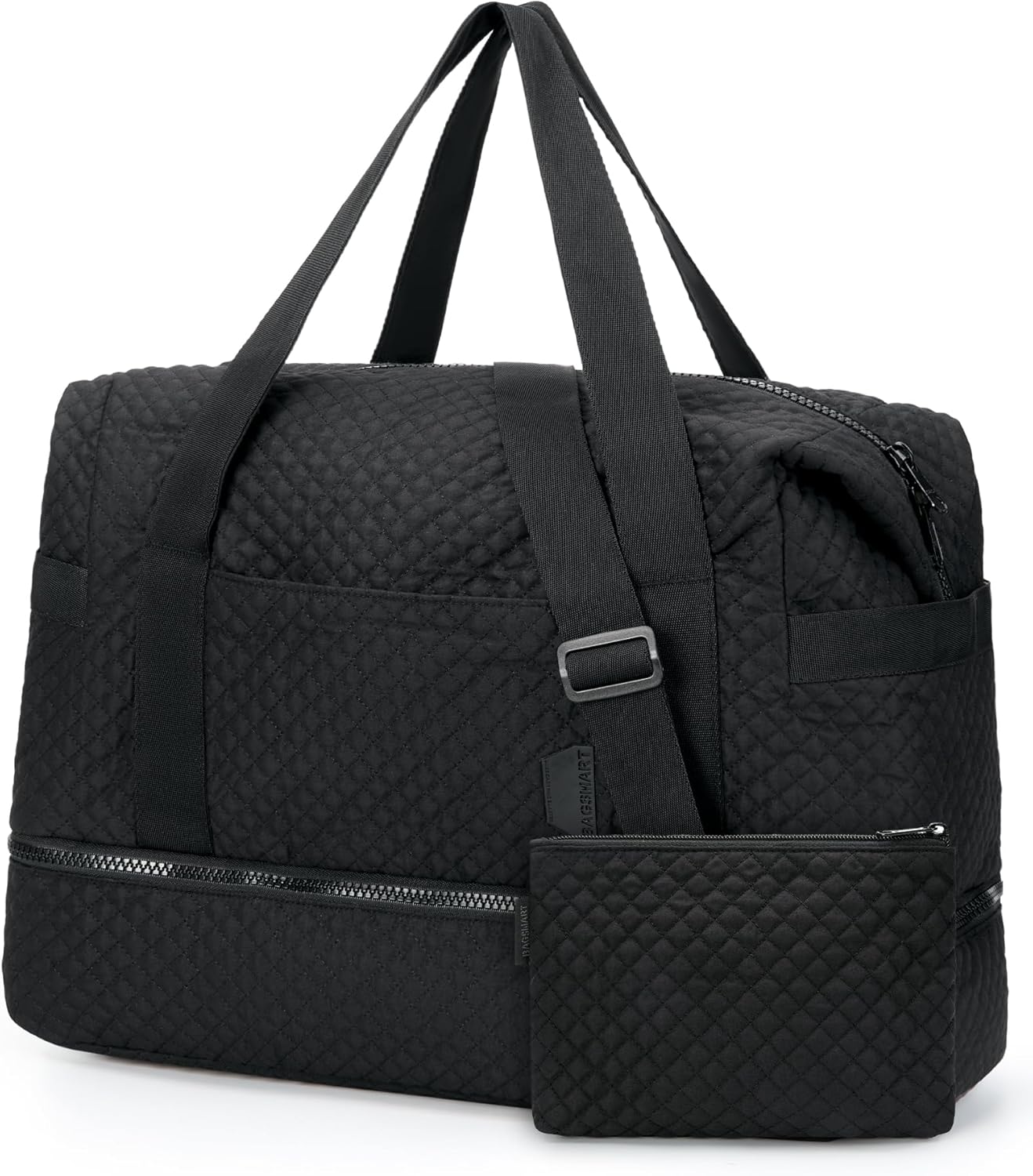 Large Gym Bag with Yoga Mat Buckle for Weekend Travel Essentials