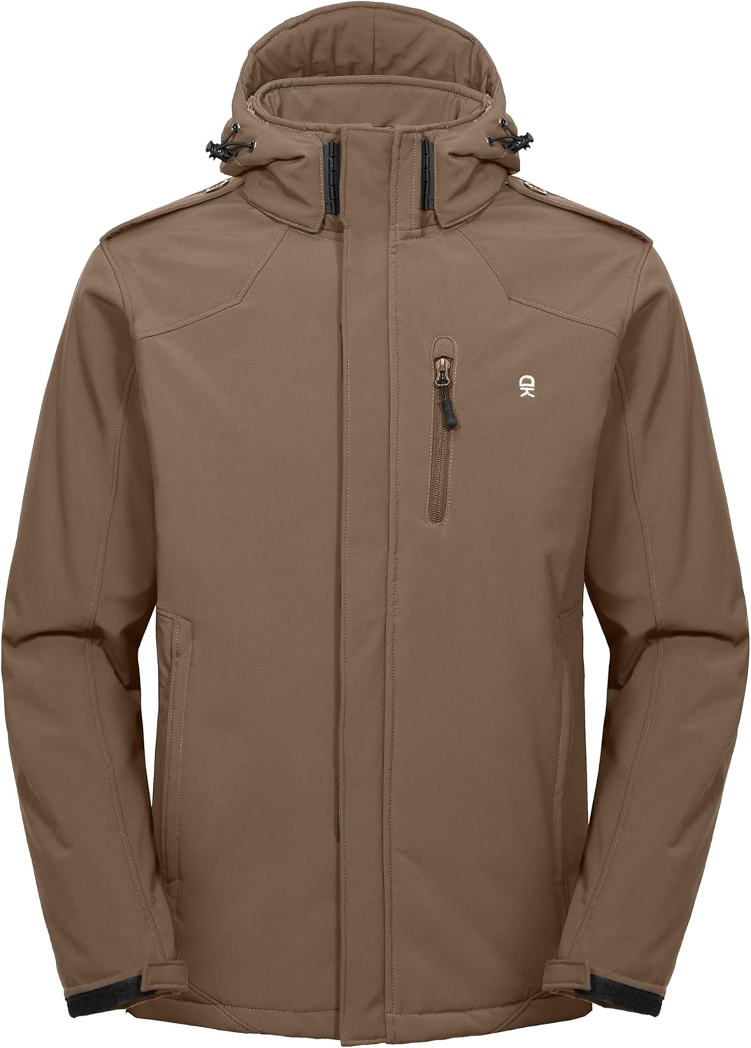 Sherpa Lined Winter Jacket - Windproof & Warmth