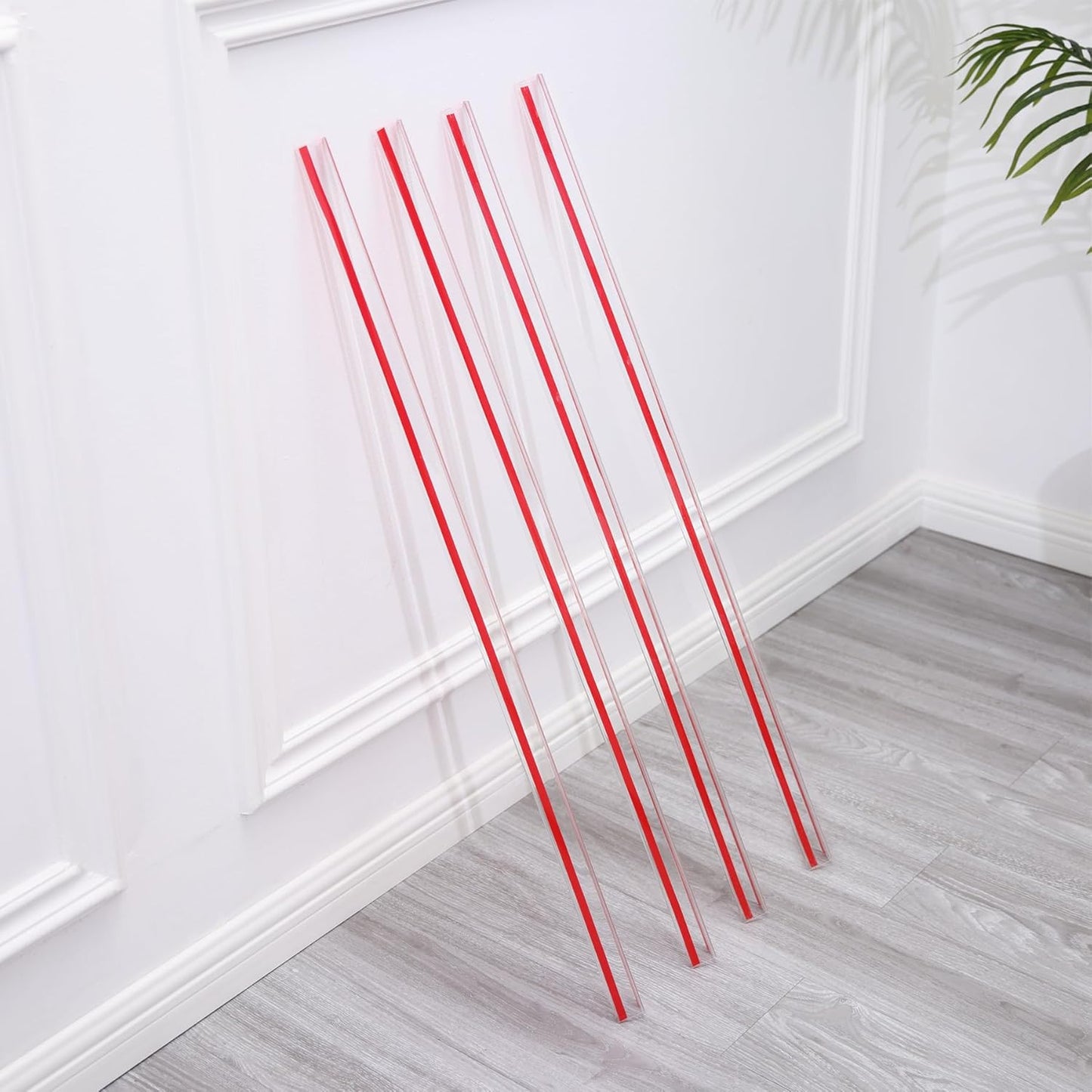 Peel and Stick Clear Corner Guards for Wall Edge Protection