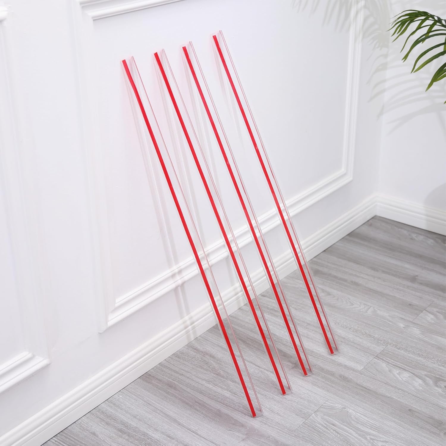 Peel and Stick Clear Corner Guards for Wall Edge Protection