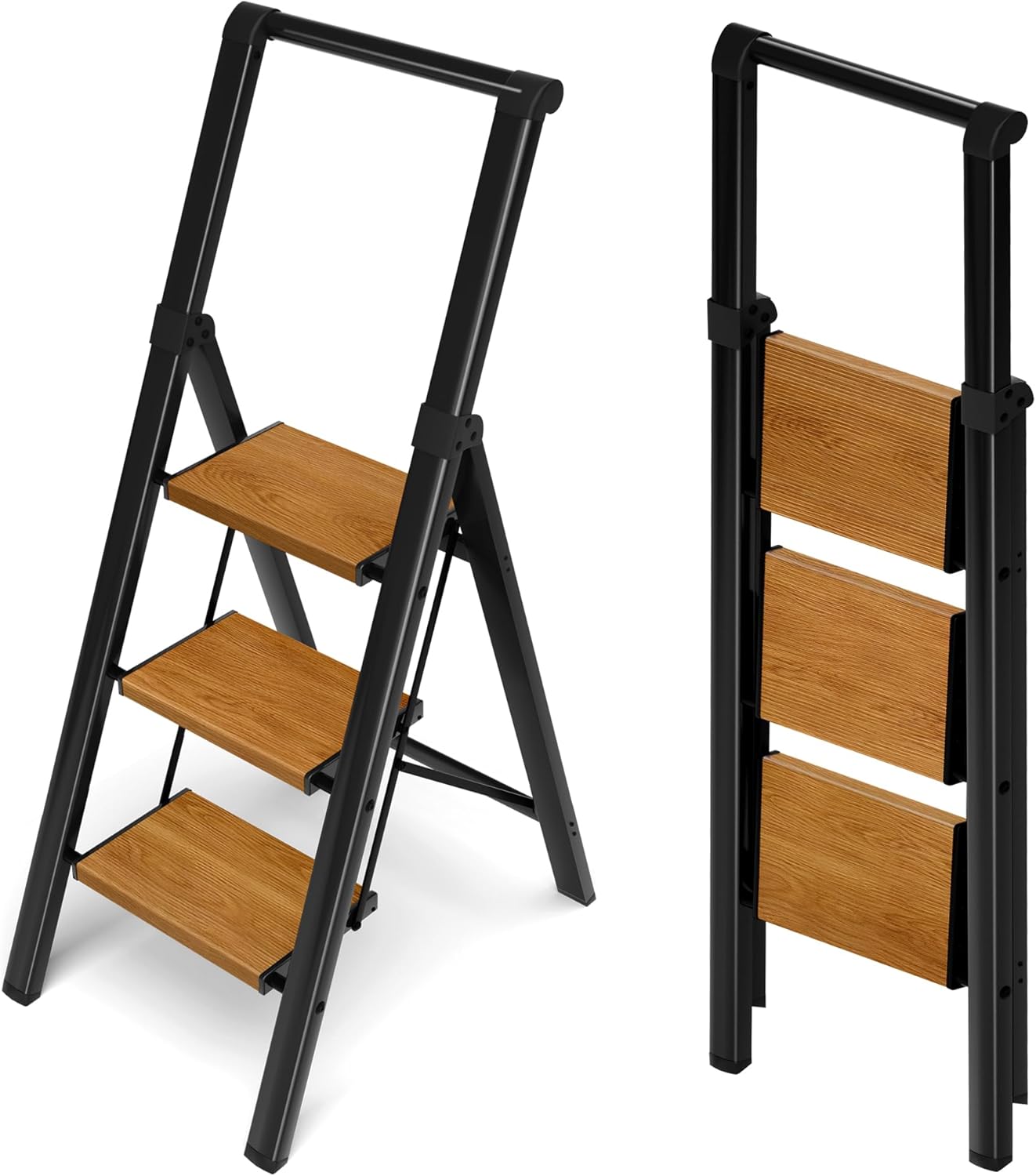 Taranta 3 Step Ladder - Lightweight Aluminum Step Stool