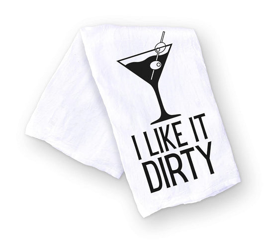 I Like It Dirty - Handmade Cotton Kitchen Towel