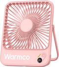 Warmco 10000mAh Portable Travel Fan 7-in - Long-Run Quiet Cooling