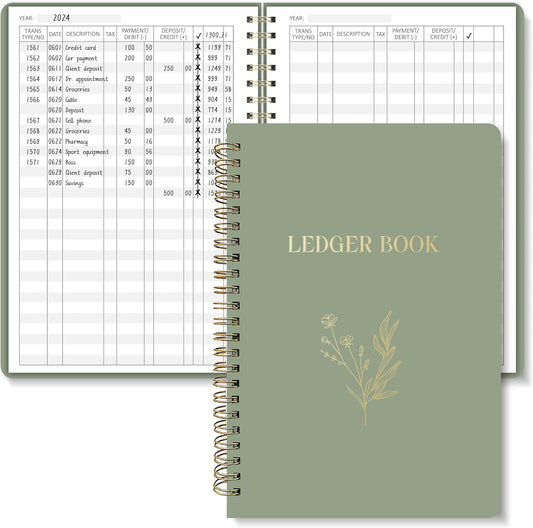 BIROYAL Expense Tracker A5 Notebook