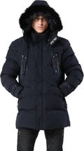 WEEN CHARM Men's Warm Parka Puffer Jacket - Long Winter Coat