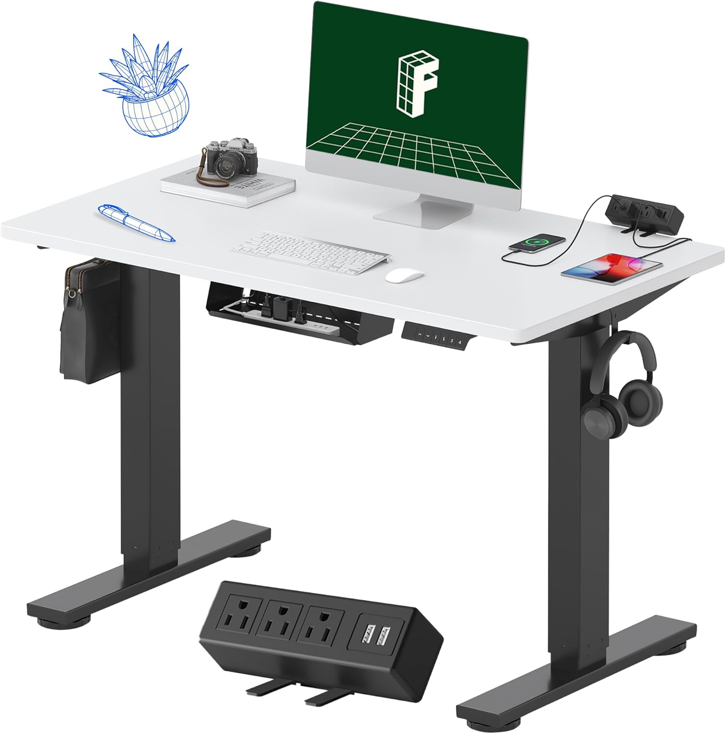 FLEXISPOT EN2 Electric Stand Up Height Adjustable Desk Review
