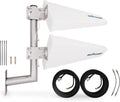 2x2 MIMO Log Periodic Antenna Kit for 4G LTE/5G Hotspots - High Gain