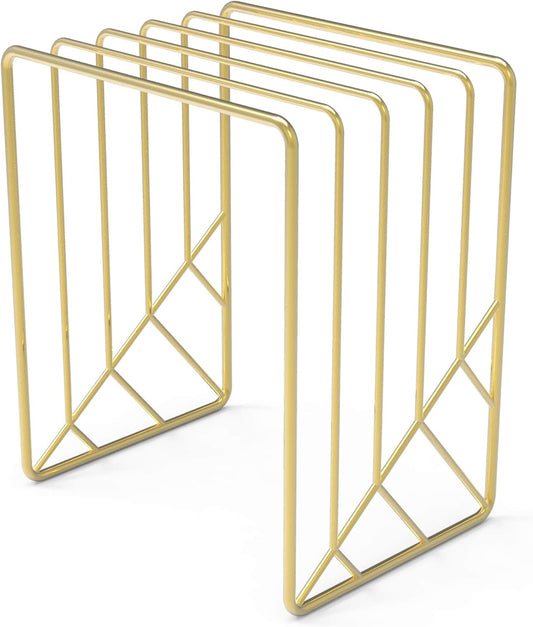 Organize in Style: U Brands Gold Letter Sorter