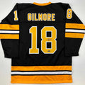 Facsimile Autographed Adam Sandler Happy Gilmore Boston Jersey Size