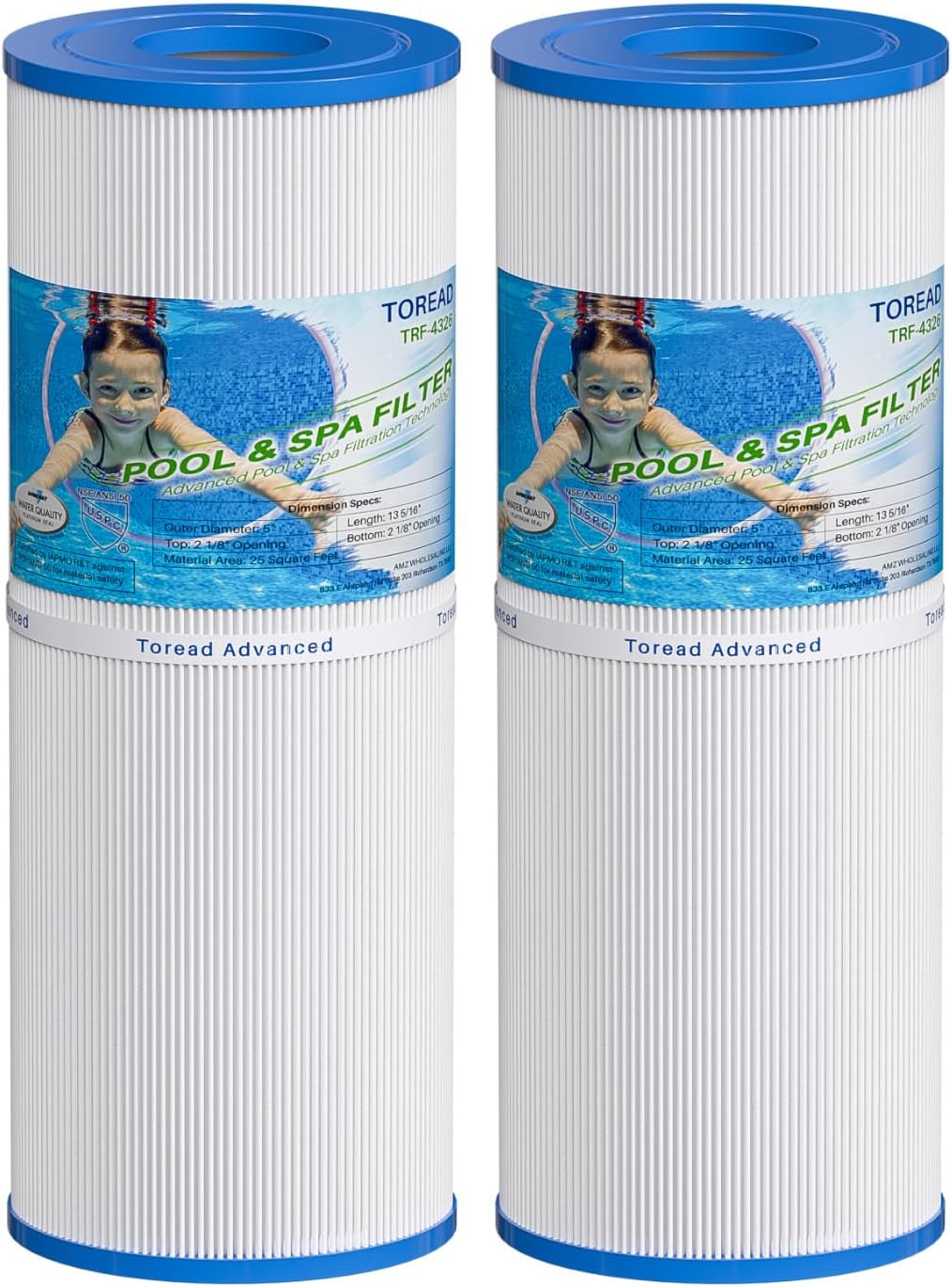 TOREAD Spa Replacement Filter for Clean Water and Health