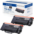 TN-820 Toner Cartridge Replacement 2-Pack - High Yield Black