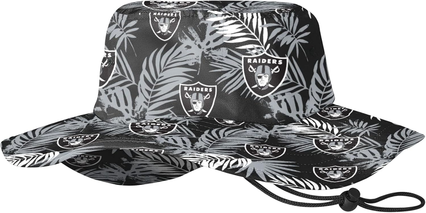 FOCO Men's NFL Team Logo Sport Outdoor Sun Bucket Boonie Hat