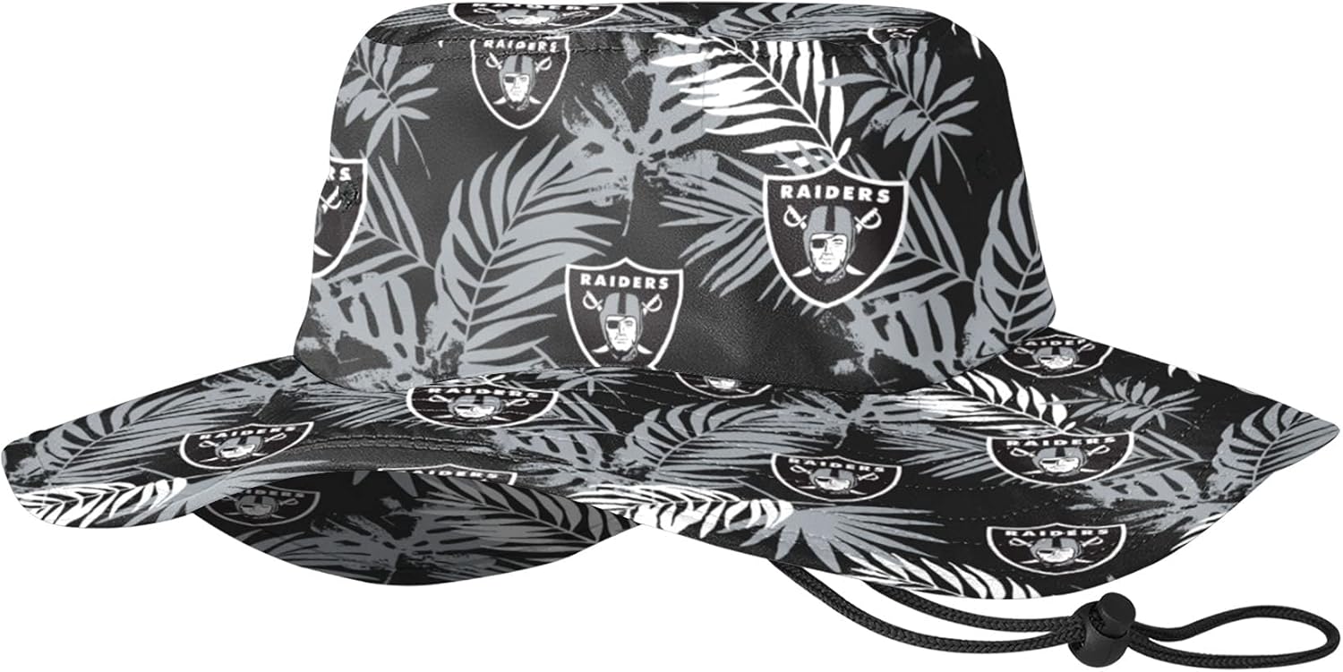 FOCO Men's NFL Team Logo Sport Outdoor Sun Bucket Boonie Hat