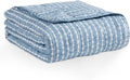 L'AGRATY 15lbs Weighted Blanket 48x72 for Year-Round Relaxation