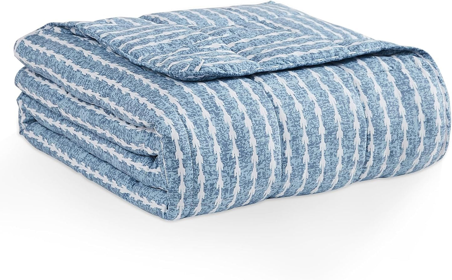 L'AGRATY Weighted Blanket 48x72 15lbs for All-Season Comfort