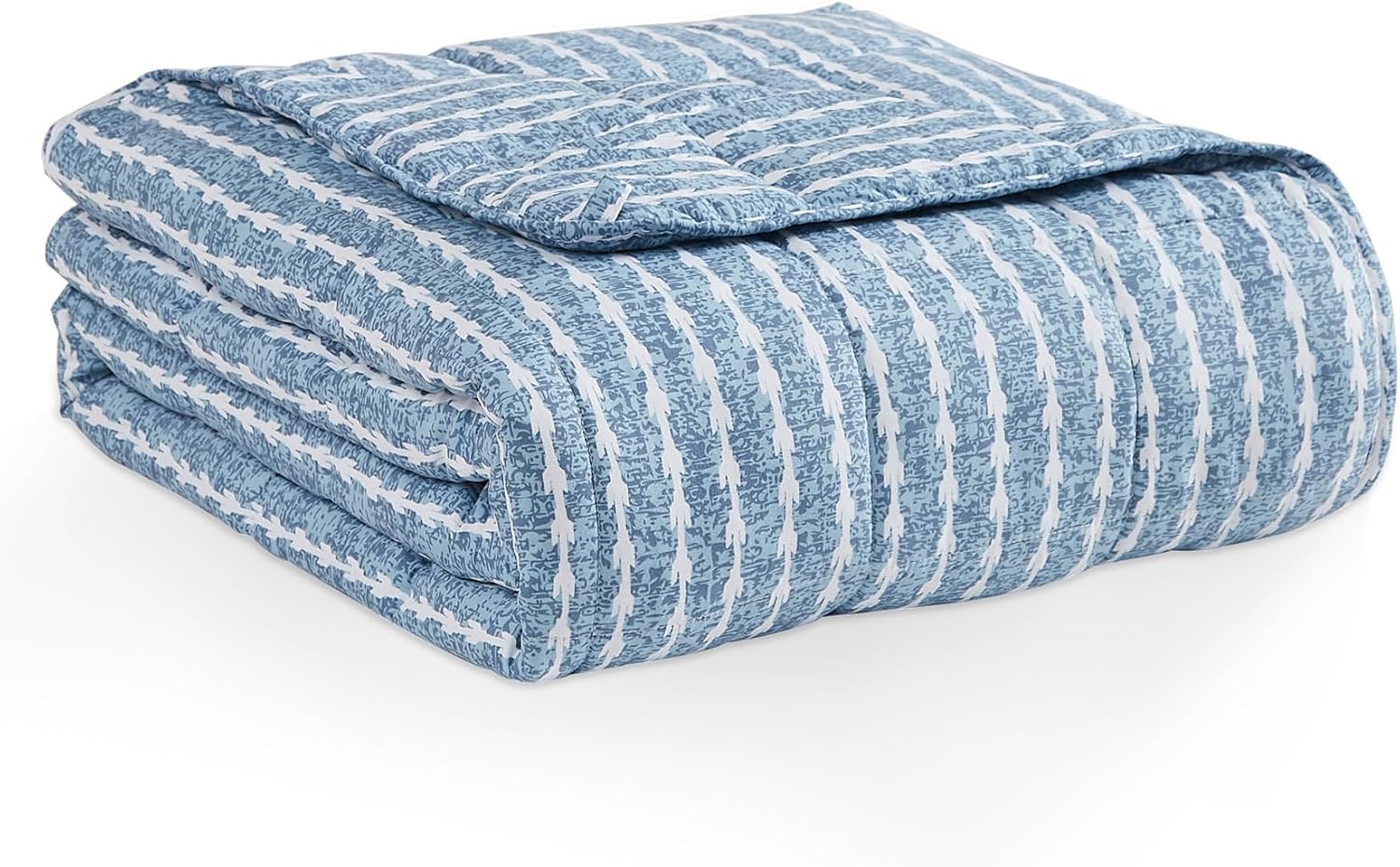L'AGRATY Weighted Blanket 48x72 15lbs for All-Season Comfort