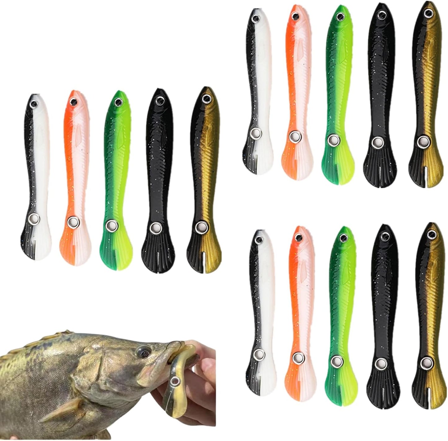 Bionic Fishing Lure Set - Ultimate Bounce Action! 