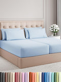 Split King 7 Piece Sheet Set - Soft Cooling Hotel Luxury Bedding