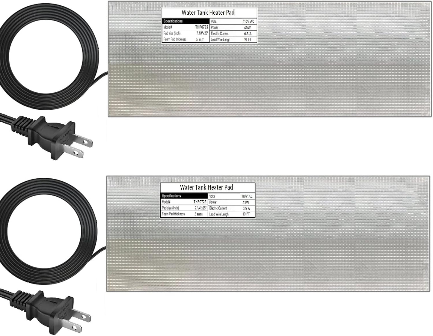 RV Holding Tank Heater Pad for Winter Freeze Protection