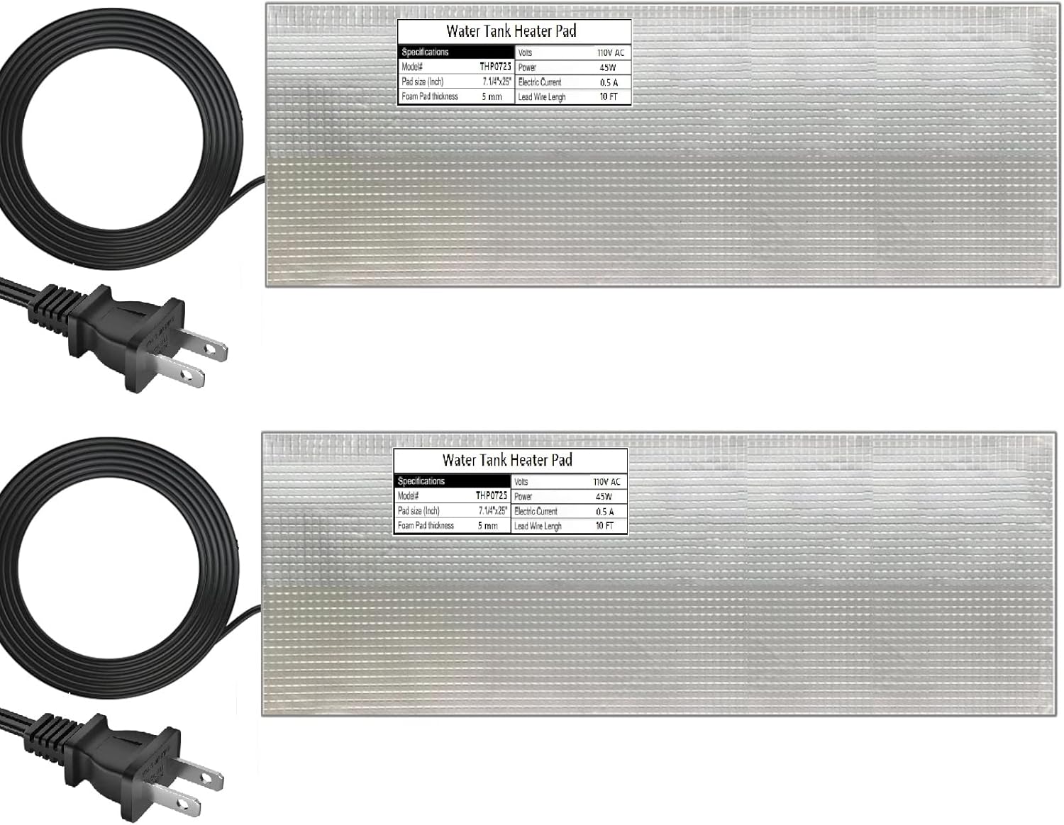 RV Holding Tank Heater Pad for Winter Freeze Protection