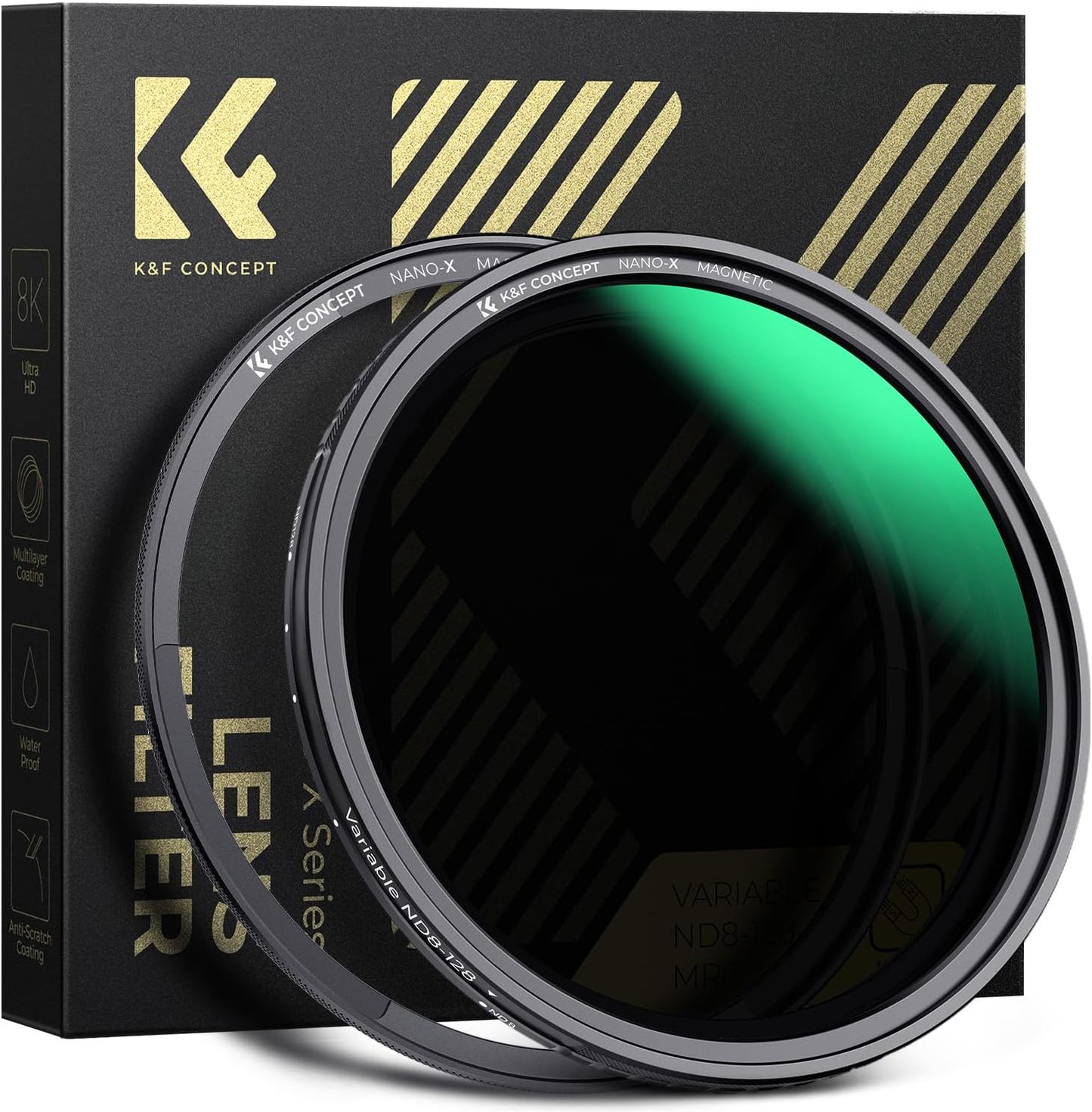K&F Concept 67mm Magnetic Variable ND Filter for Photographers