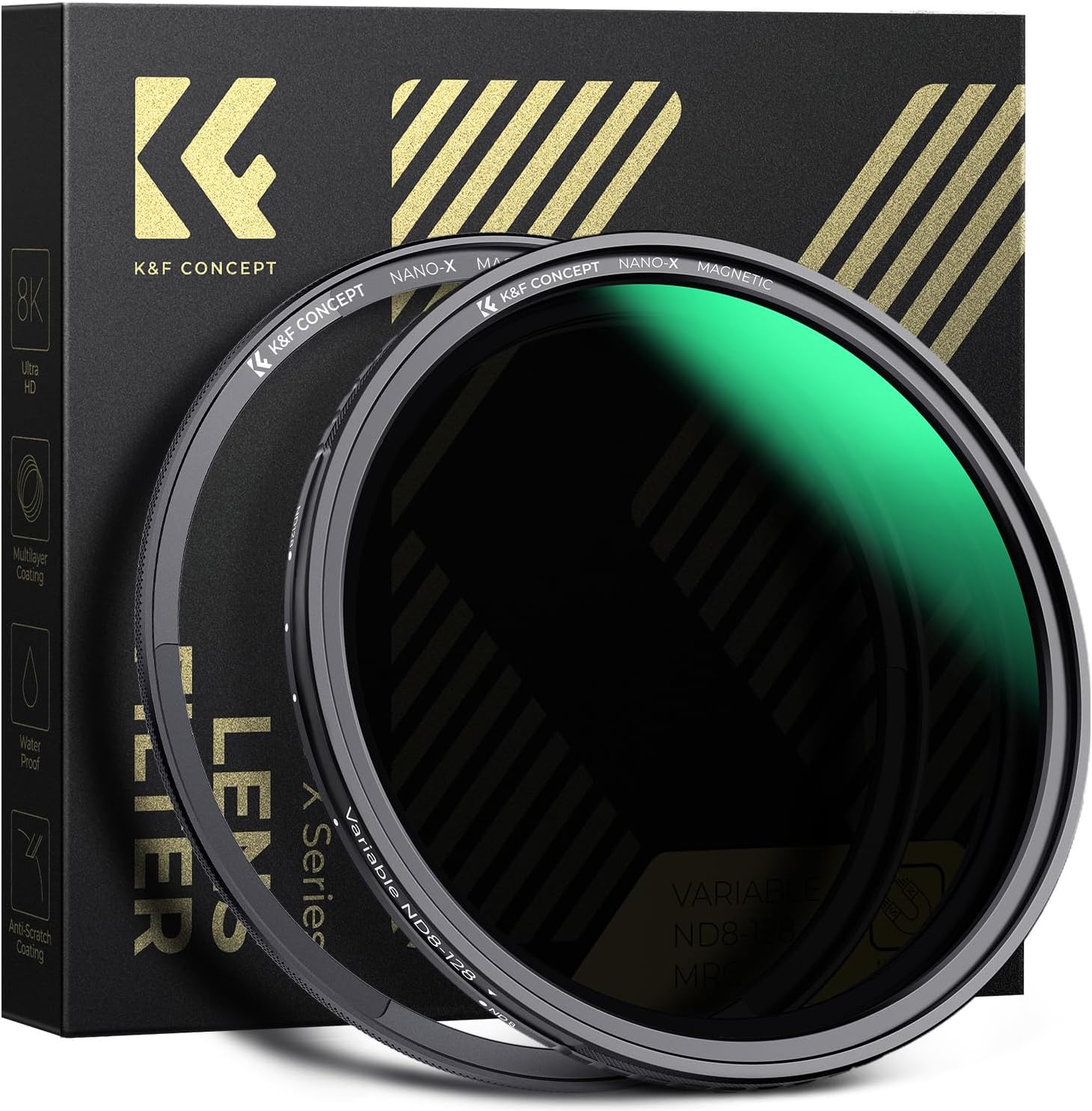 K&F Concept 67mm Magnetic Variable ND Filter for Photographers