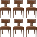 HNY Mid Century Modern Dining Chairs Set of 6 for Chic Spaces
