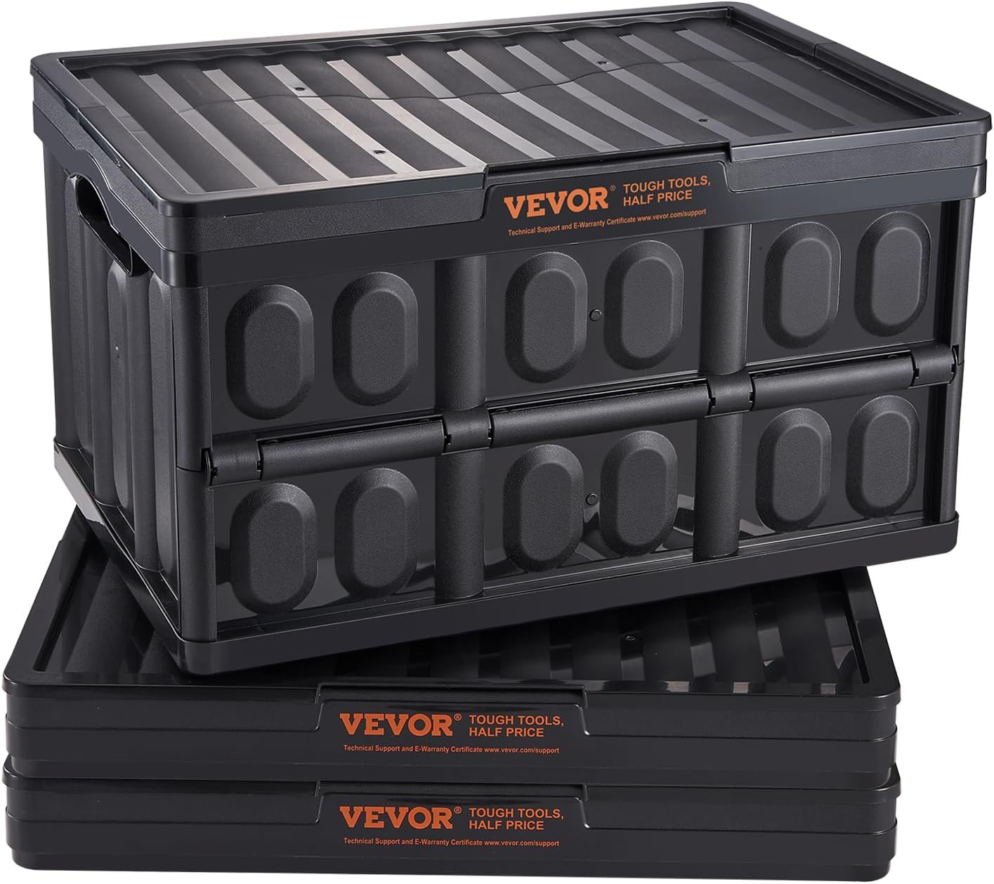 VEVOR 45L Collapsible Storage Bins for Easy Organizing