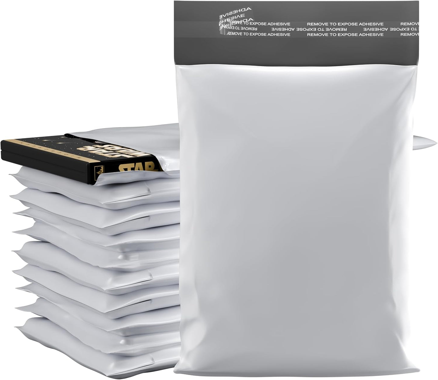 5 x 7 Poly Mailer Envelopes - Durable Self Seal Shipping Bags