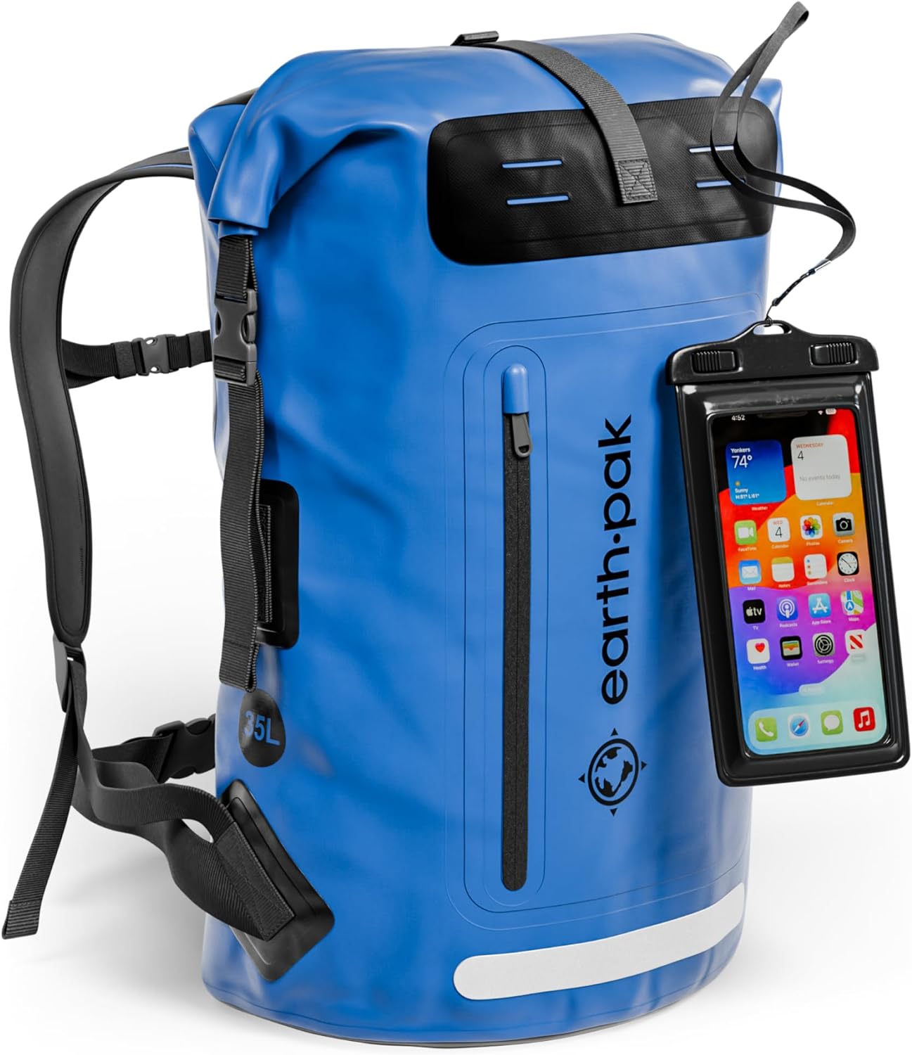 Earth Pak Waterproof Backpack - Heavy Duty Hiking Gear