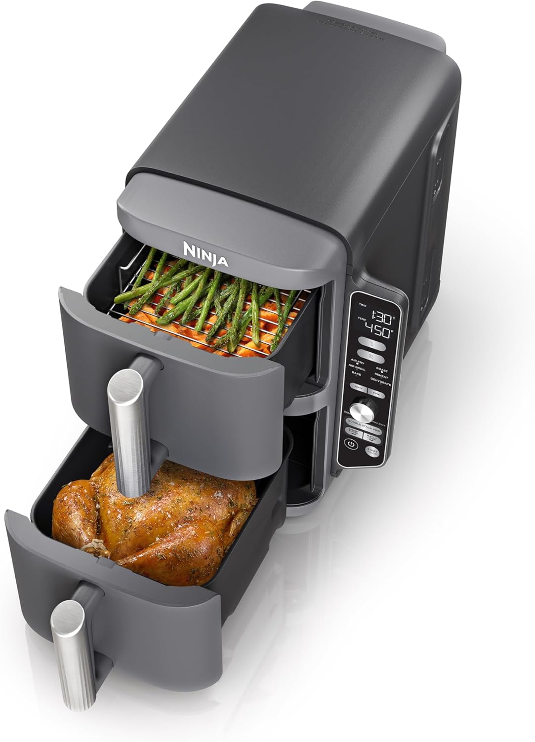 Ninja XL 10QT Air Fryer: Cook a 5lb Chicken for 8! 