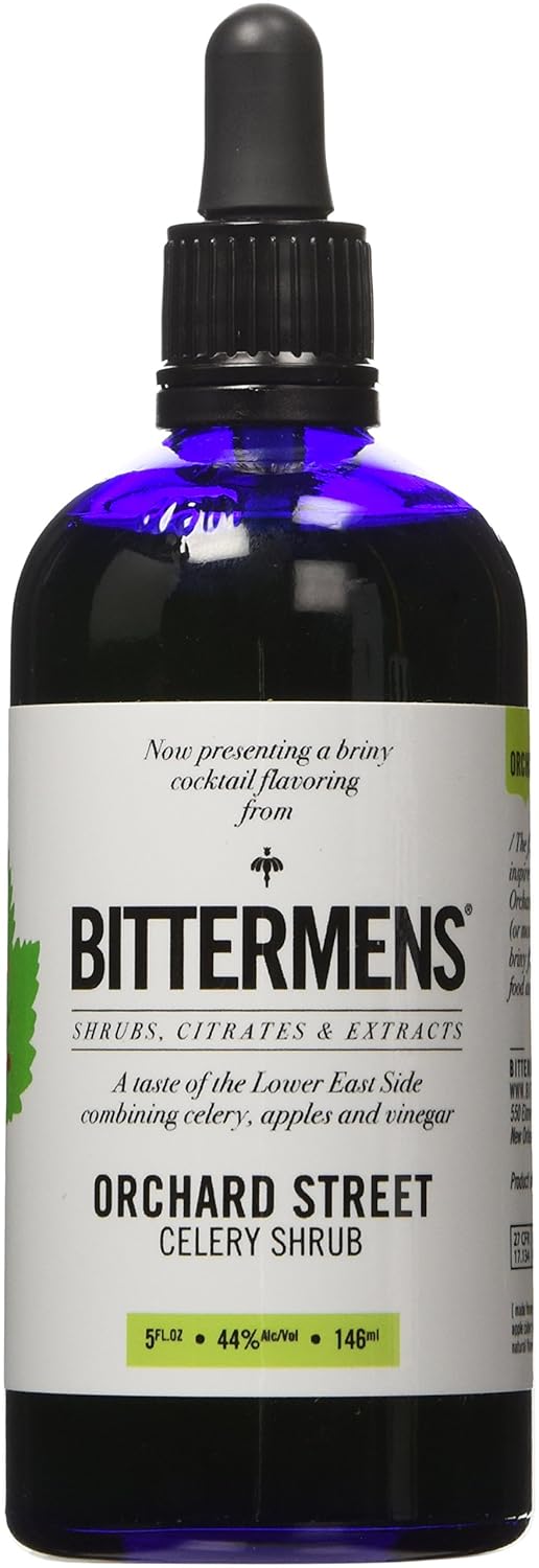 Bittermens 5 oz Orchard Street Celery Shrubs: Elevate Cocktails!