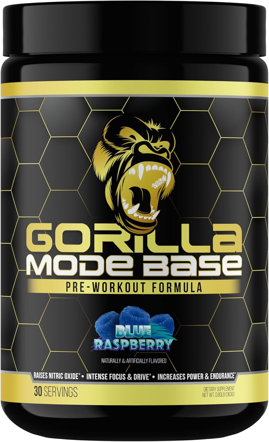 Intense Focus & Power with Gorilla Mind Pre Workout