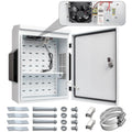 Outdoor Electrical Box with Thermostat and Fan - Weatherproof