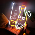 Banana Peely Neon Signs for Game Room and Wall Decor