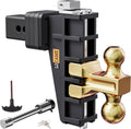 LOCAME Adjustable Trailer Hitch 2.5-in Receiver - Heavy Duty Tow