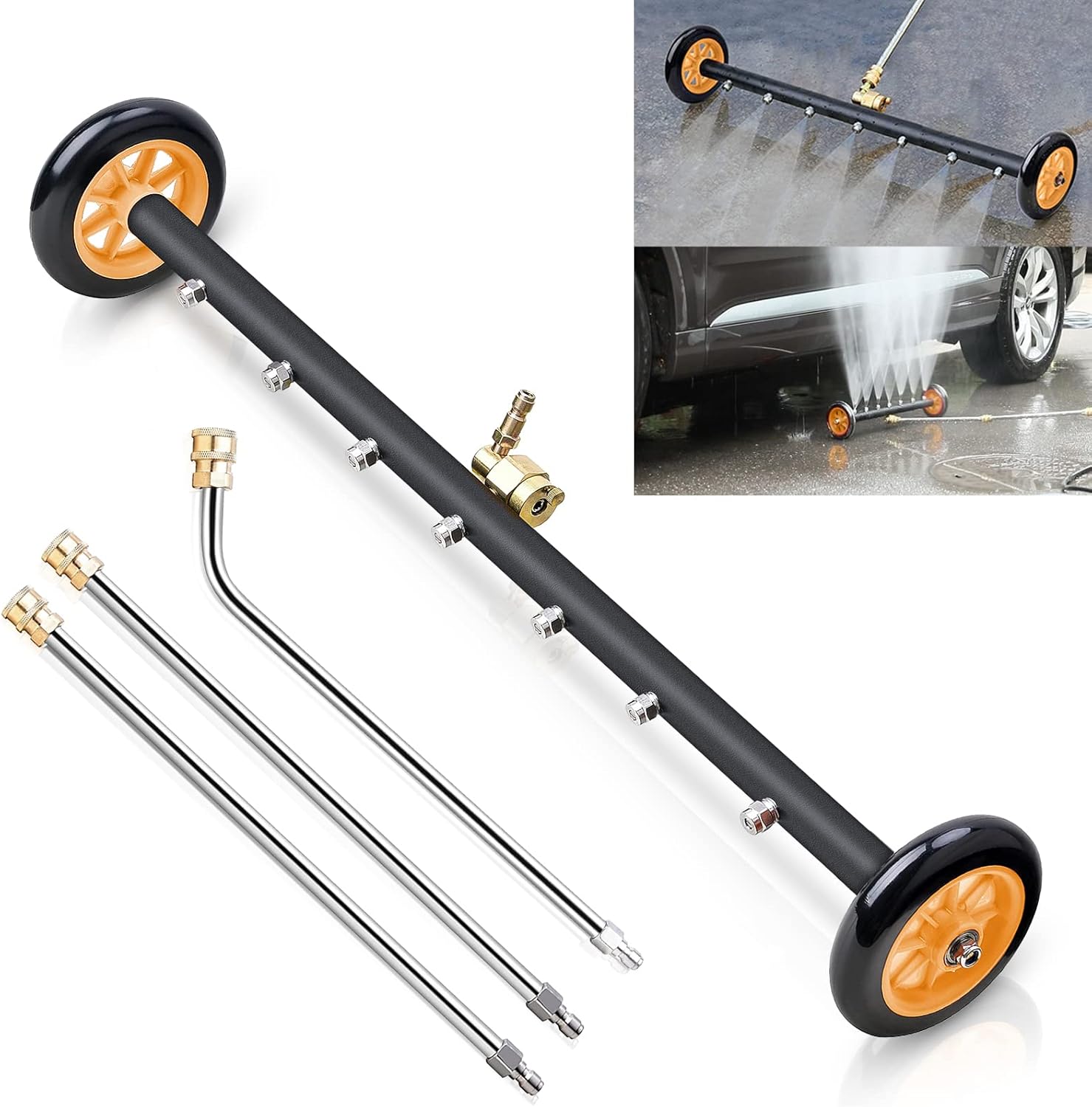 Pressure Washer Undercarriage Cleaner for Efficient Vehicle Care