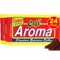 Cafe Aroma Dark Roast Espresso Ground Coffee 6 oz (24-Pack) - Cuban