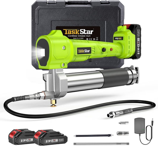Battery Powered Grease Gun for Farmers, Mechanics & Truckers