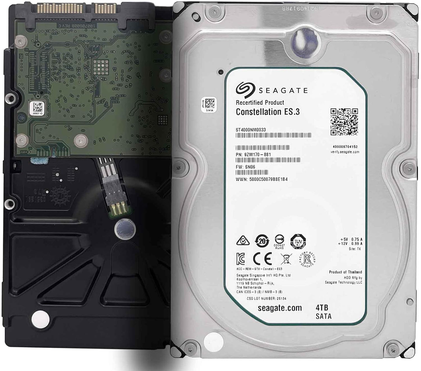 Seagate 4TB SATA 6G Renewed: Reliable Storage Solution