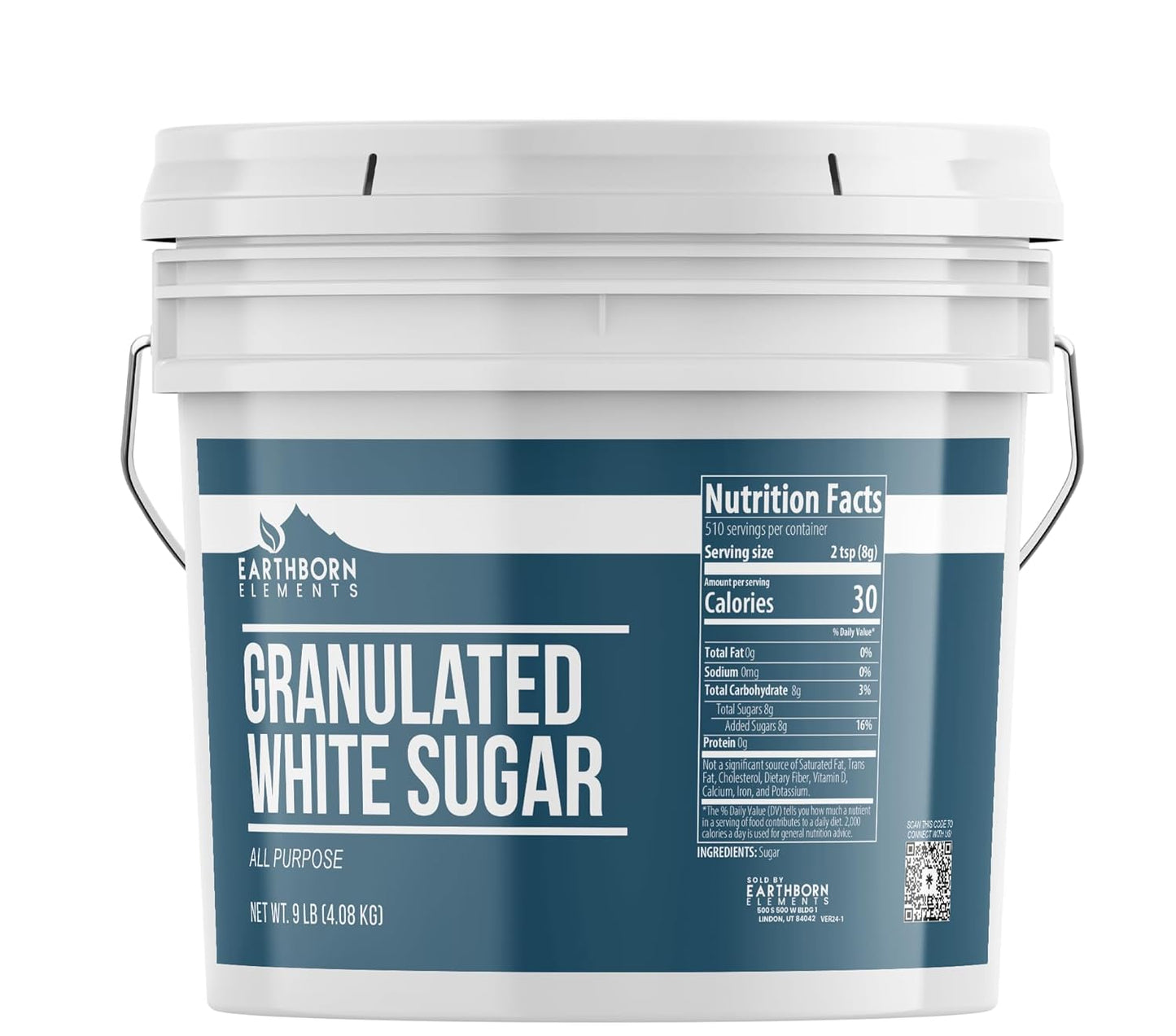 Earthborn Elements Granulated White Sugar for Baking Needs
