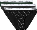 Calvin Klein Womens Cotton Stretch Bikini Panties, 3 Pack - Soft