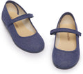 Mary Jane Shoes for Girls Canvas Flats - Classic Comfortable Style