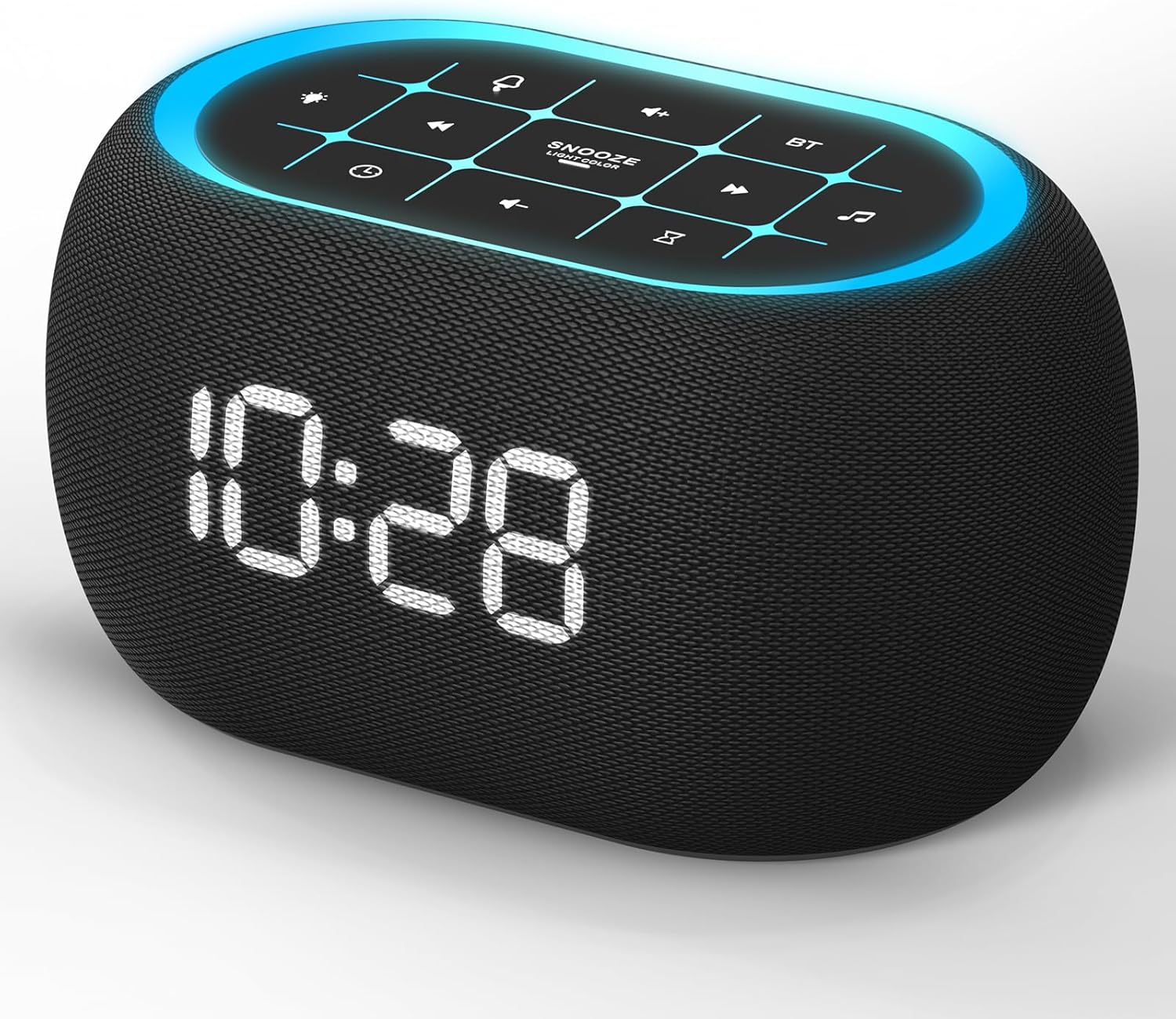 ANJANK Alarm Clock White Noise Sound Machine for Sleep