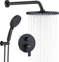 KOJOX Shower System High Pressure Shower Head - Matte Black