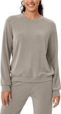 ODODOS Modal Soft Raglan Sweatshirt - Cozy Oversized Style