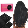 Clip In Hair Extensions Real Human Hair 20in 150g - Full Volume